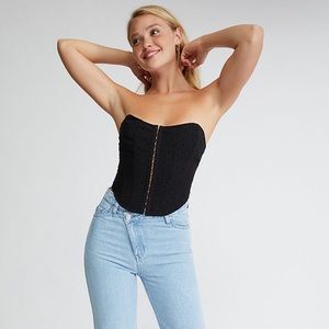 Kendall and Kylie Lace Corset Top